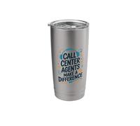 Call Center Agents Make A Difference, Tech Support Agent Stainless Steel Insulated Tumbler