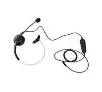 Call Center Telephone Headphone with Mic and Volume Adjustment for Skype Chat, Online Courses - Rotatable Swing Arm