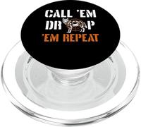 Call Em Drop Em Repeat Coyote Hunting PopSockets PopGrip for MagSafe