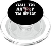 Call Em Drop Em Repeat Coyote Hunting PopSockets PopGrip for MagSafe