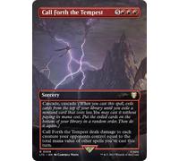 Call Forth the Tempest (Borderless Scene) (Foil) | The Lord of the Rings Commander