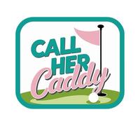 Call Her Caddy Patch 3 Inches Funny Golf Course, Golf Flags, Female Golfers Sports Lover, Iron On/Sew On Embroidery Fabric Applique Patches for Trucker Hat Clothes Backpack DIY Accessories Friend Gift