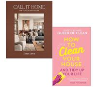 Call It Home The Details That Matter By Amber Lewis & How To Clean Your House By Lynsey Crombie 2 Books Collection Set