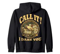 Call It s I Dare You! s Mah Jongg Tile Game Zip Hoodie