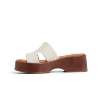 Call It Spring Women's Abilene Wedge Sandal, White, 3 UK