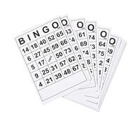 Call Lists, Community Tombola Tickets, Exclusive Number Grid, Each Sheet Unique, Single Use Paper, Retirement Home Device, Multiple Applicability, Custom Printing for