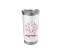 Call Me 666 Anytime Satanic Witchcraft Baphomet Goth Occult Stainless Steel Insulated Tumbler