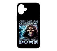 Call Me An Elevator Cuz I Bring People Down Y2K Meme Cringe Case for iPhone 16 Plus