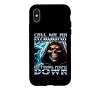 Call Me An Elevator Cuz I Bring People Down Y2K Meme Cringe Case for iPhone X/XS