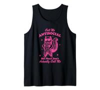 Call Me Antisocial But Please Don't Actually Call Me Tank Top
