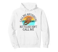 Call Me Antisocial But Please Don't Call Me Funny Introvert Pullover Hoodie