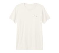 Call Me Anytime Logo in Black Font Premium T-Shirt