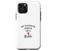 Call Me BUBBE Yiddish Grandmother Jewish Grandma Savta Case for iPhone 11 Pro