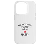 Call Me BUBBE Yiddish Grandmother Jewish Grandma Savta Case for iPhone 14 Pro