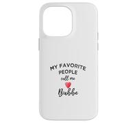 Call Me BUBBE Yiddish Grandmother Jewish Grandma Savta Case for iPhone 14 Pro Max