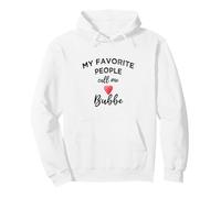 Call Me BUBBE Yiddish Grandmother Jewish Grandma Savta Pullover Hoodie