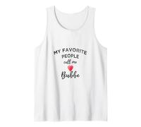 Call Me Bubbe Yiddish Grandmother Jewish Grandma SAVTA Tank Top