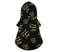 Call Me by Your Name Dog Hoodie Luxury Dog Clothes Winter Dog Jacket Pet Clothes Hoodie French Bulldog Teddy Pug Puppy Clothes S