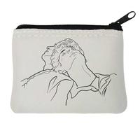 Call Me by Your Name Neoprene Coin Purse Pouch 10x11cm White