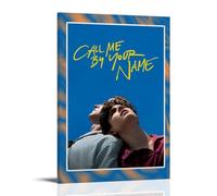 Call Me by Your Name Poster Canvas Oil Painting Canvas Art Poster Home Hanging Painting Bar Art Interior Wall Decoration PosterFrame-style12x18inch(30x45cm)