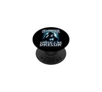 Call Me Caesar Cause I Be Dressing Funny Cringe Alpha Wolf PopSockets Adhesive PopGrip