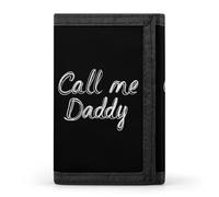 Call Me Daddy Casual Mens Credit Card Holder Wallets for Women Slim Durable Purse with ID Window