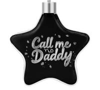 Call Me Daddy Christmas Hanging Decor Star Ornament