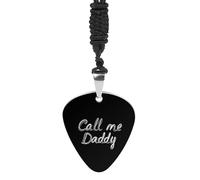 Call Me Daddy Fashion Guitar Picks Necklace Music Jewellery Personalized Pendant