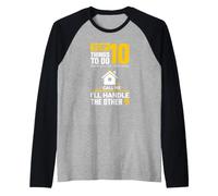 Call Me I Will Handle The Other Nine Real Estate Broker Raglan Baseball Tee