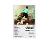 Call Me If You Get Lost Album Poster Poster Art Decoration Wall Poster Decoration Interior Poster Printing Decoration Bar Restaurant Decoration Aesthetics Poster Living Room Poster12x18inch(30x45cm) U