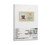 CALL ME IF YOU GET LOST by Tyler, The Creator Album Posters Aesthetic Wall Art Canvas Decorative Painting Vintage Poster for Living Room Bed Room Decor 08x12inch(20x30cm) Frame-style
