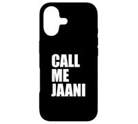Call Me Jaani Funny South Asian Desi Humor Cute Case for iPhone 17