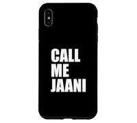 Call Me Jaani Funny South Asian Desi Humor Cute Case for iPhone XS Max