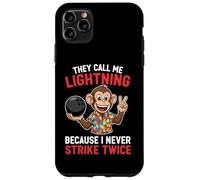 Call Me Lightning Never Strike Twice Bowling Humor League Case for iPhone 11 Pro Max