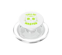 Call Me Master Cat Stuff | Cat Mom & Dad Pet Black Cat PopSockets PopGrip for MagSafe