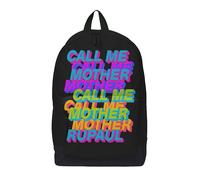 Call Me Mother Backpack RuPaul Black One Size
