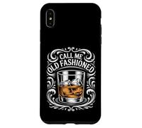 Call Me Old Fashioned Retro Humor Cocktail Lover Case for iPhone XS Max