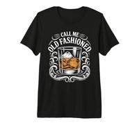 Call Me Old Fashioned Retro Humor Cocktail Lover Premium T-Shirt