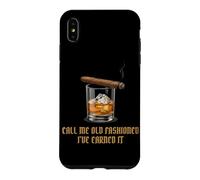 Call Me Old Fashioned Tshirt Drink Burbon Cocktail Whiskey Case for iPhone XS Max
