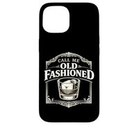 Call Me Old Fashioned Whiskey Cocktail Drinking Mixologist Case for iPhone 15