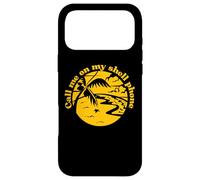Call Me on My Shell Phone Ocean Beach Vibe Case for iPhone 17 Pro Max