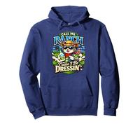 Call Me Ranch Cause I Be Dressing Cat Meme Cool Animal Humor Pullover Hoodie