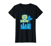 Call Me She-ro Feminist Comic Superhero Graphic T-Shirt