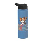 Call Me Short Another Time Stainless Steel Insulated Water Bottle
