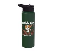 Call Me Short Another Time Stainless Steel Insulated Water Bottle