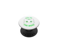 Call Me The Boss Cat Stuff | Cat Mom & Dad Pet Black Cat PopSockets Adhesive PopGrip