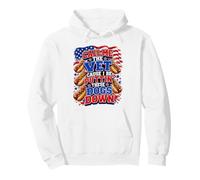 Call Me The Vet Cause I Be Puttin These Dogs Down Patriotic Pullover Hoodie