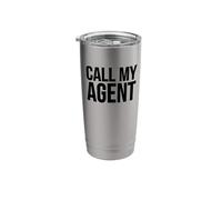 Call My Agent - Funny Acting Stainless Steel Insulated Tumbler