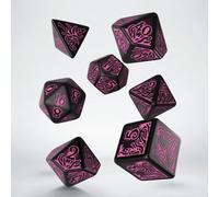 Call of Cthulhu 7th Edition - Dice Set: Black & Magenta
