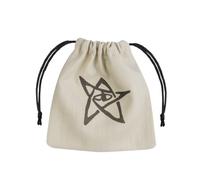 CTHULHU DICE BAG BEIGE AND BLACK POUCH ROLEPLAYING GAMES Q-WORKSHOP RPG DND NEW